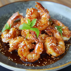 Honey Prawns