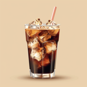 Iced coffee