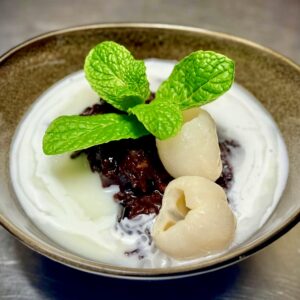 Black Sticky Rice with in Coconut Cream