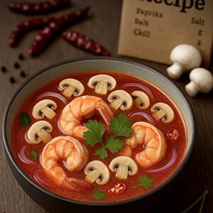 Tom Yum Prawns