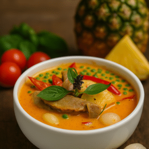 Red duck curry