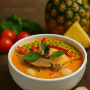 Red duck curry
